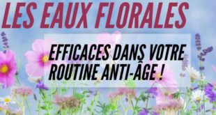 Eaux florales et hydrolats pour le soin du visage